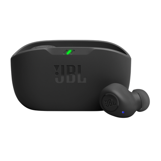 سماعات JBL Wave Buds اللاسلكية ( TrueWirelessEarbuds ) الخيار الاقتصادي المتكامل: صوت  DeepBass ،  32  ساعة تشغيل، وتصميم مُغلق