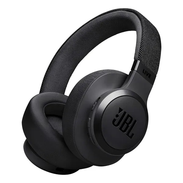 JBL Live 770NC Wireless Over-Ear Noise Cancelling Headphones – Black