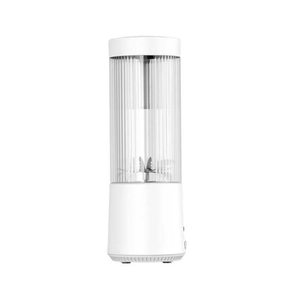 Porodo Lifestyle Portable Blender with Extra Bottom Lid 450ml – White خلاط