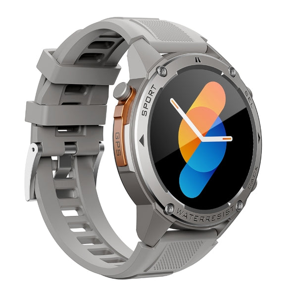 ساعة Havit M9059 الذكية ( AMOLED  Smart Watch) شاشة  AMOLED  دائرية،  5ATM  مقاومة للماء،  GPS   Tracking ، وبطارية  500mAh