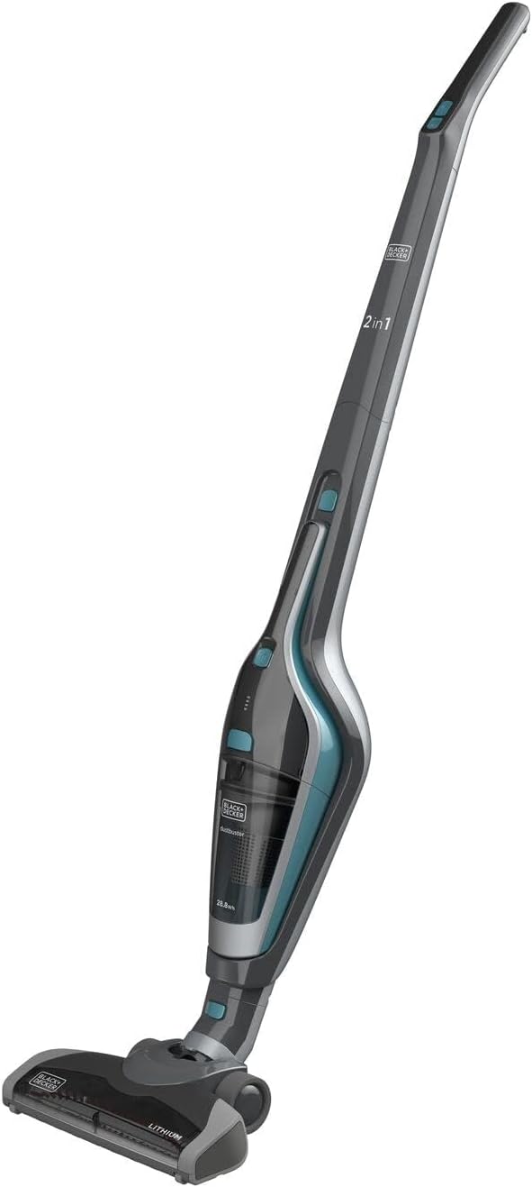 Black &amp; Decker 14.4V 28.8Wh Cordless Stick Vacuum Cleaner, 2Ah Lithium-Ion Battery 2in1 Floor