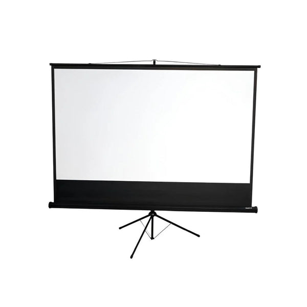 شاشة Havit PS100 هي شاشة عرض بـحامل ثلاثي القوائم (Tripod Stand) وبحجم كبير يصل إلى 100 بوصة