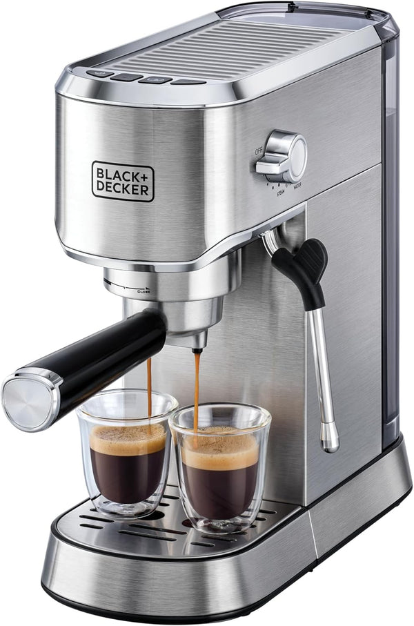 ماكينة قهوة اسبريسو بلاك اند ديكر (Black&Decker) - الموديل ECM150-B5