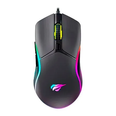 ماوس الألعاب Havit MS1029 السلكي (RGB) دقة عالية  7200DPI  و 6 أزرار قابلة للبرمجة: تحكم دقيق وإضاءة رائعة