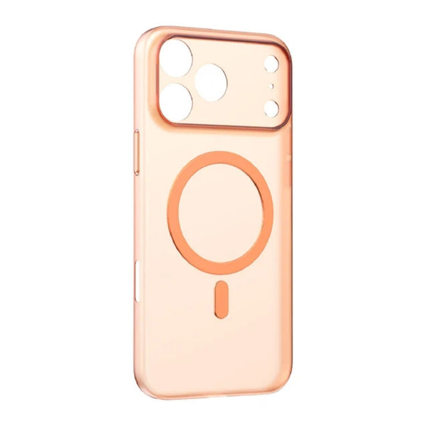 حافظة Momax CaseForm Lite المغناطيسية (لـ iPhone 17 Pro Max) تصميم نحيف للغاية ( 0.8mm )، متوافقة مع  MagSafe ، ومقاومة للبصمات