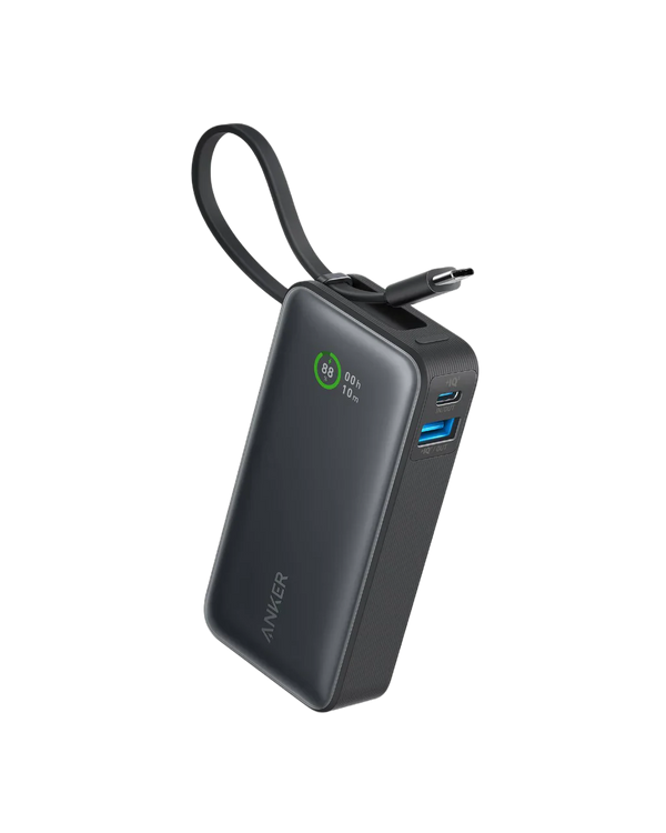 Anker Nano Power Bank (30W, Built-In USB-C Cable)