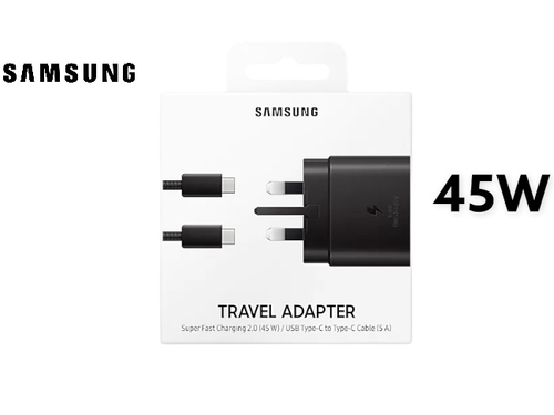 SAMSUNG 45W ADAPTER WITH CABLE شاحن من سامسونج ا