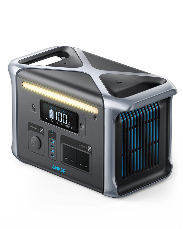 Anker SOLIX F1200 Portable Power Station, PowerHouse 757, 1500W Solar Generator, 1229Wh Battery