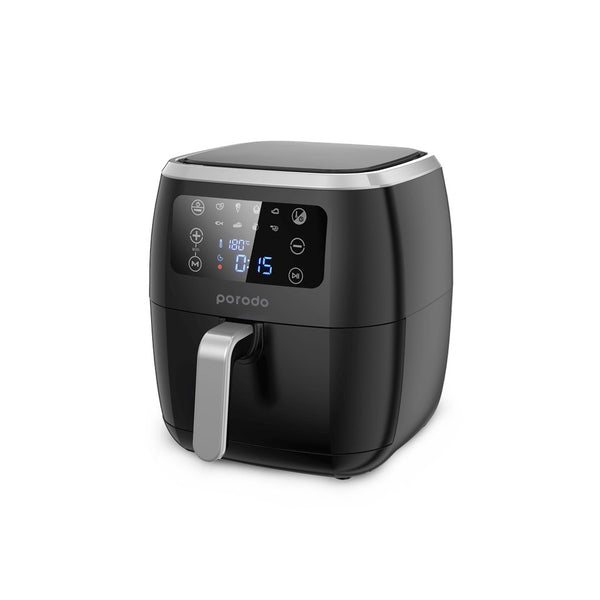 Porodo Lifestyle Smart Air Fryer with APP Control 6L 1800W - Black