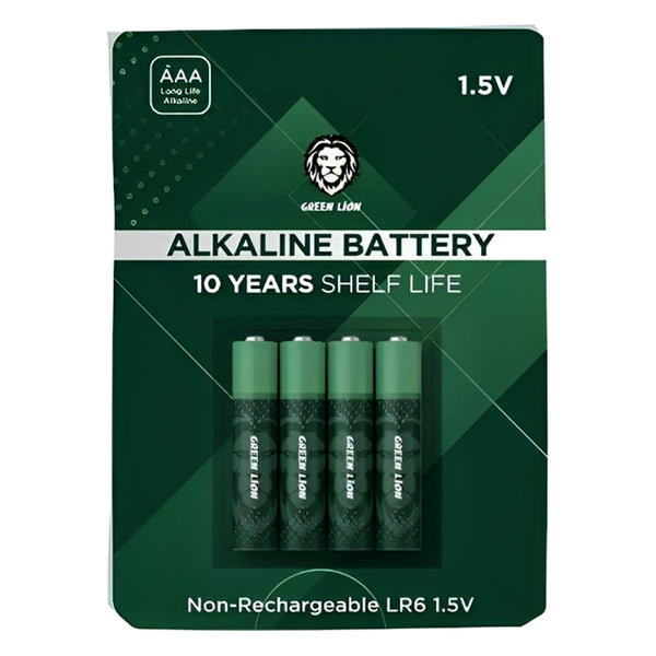 Green Lion Long-Lasting 1.5V Alkaline Battery