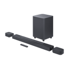 نظام JBL Bar 800 Soundbar (5.1.2) صوت محيطي حقيقي  5.1.2 ، قوة  720  واط، وسماعات خلفية قابلة للفك