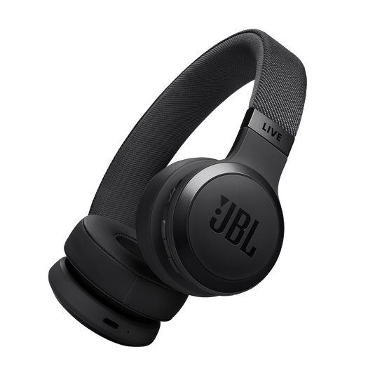 JBL Live 670NC Wireless Over-Ear Noise Cancelling Headphones – Black