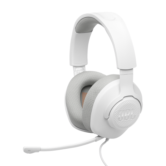 سماعة الألعاب JBL Quantum 100M2 السلكية أفضل خيار اقتصادي للألعاب: صوت  QuantumSOUND  وميكروفون قابل للفك لجميع المنصات