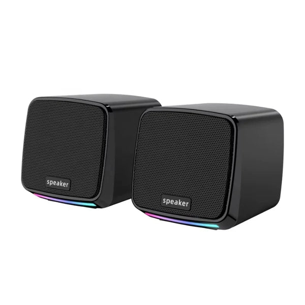 مكبر صوت Havit SK764 USB  2.0  سلكي سماعات مكتب مدمجة: إضاءة  RGB  ملونة، طاقة  6W ، وتوصيل  USB