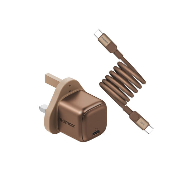 كابل Momax Elite  USB-C إلى USB-C المغناطيسي (60W)  الابتكار في التنظيم والمتانة: شحن 60، وتصميم يمنع التشابك