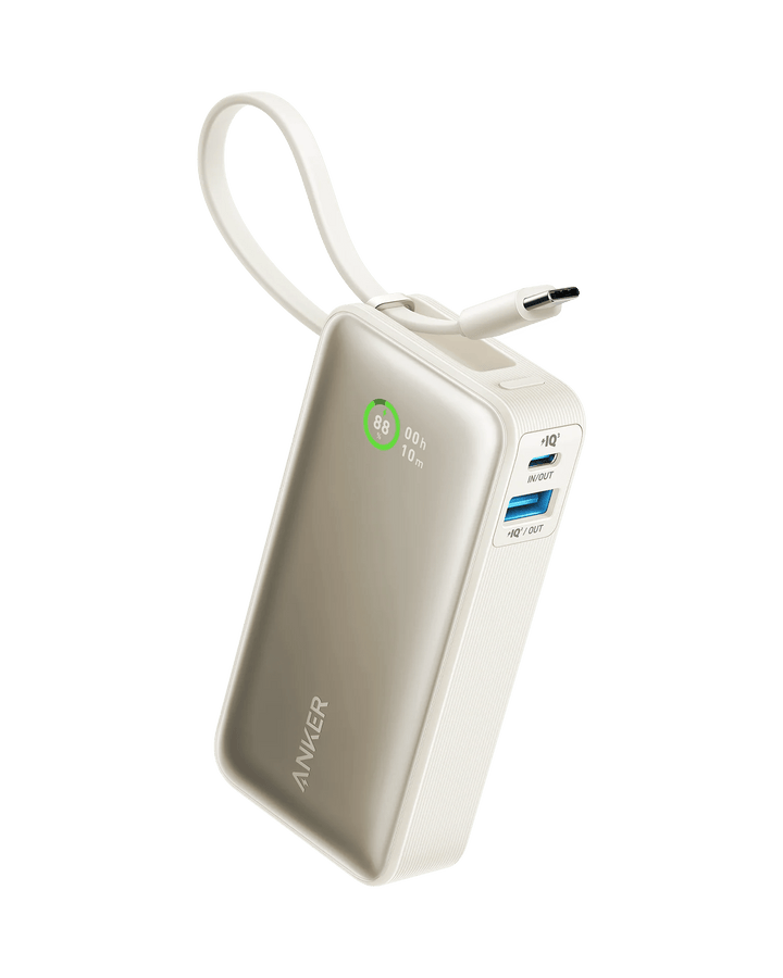 Anker Nano Power Bank (30W, Built - In USB - C Cable) - Eufy iraq