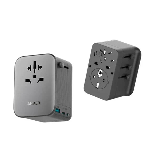 Anker Nano Travel Adapter 4 - in - 1 65W GaN Black - Eufy iraq