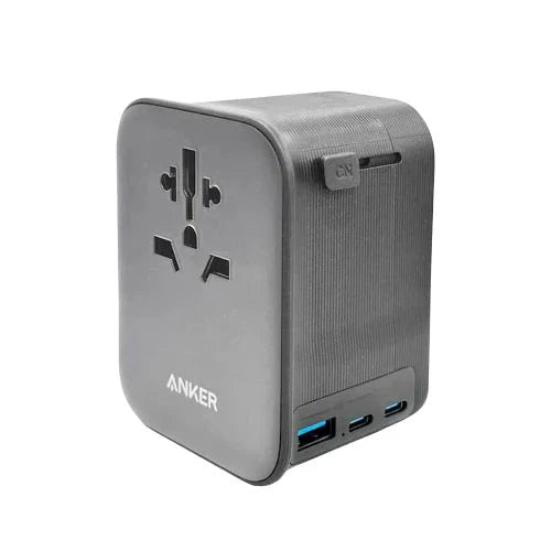 Anker Nano Travel Adapter 4 - in - 1 65W GaN Black - Eufy iraq