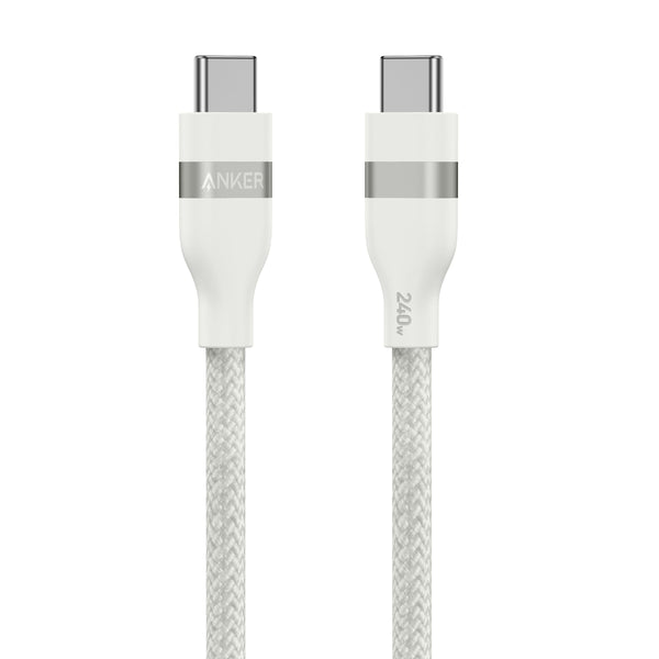 Anker Nano USB C Cable, 240W 3 ft Upcycled - Braided USB C to USB C - Eufy iraq