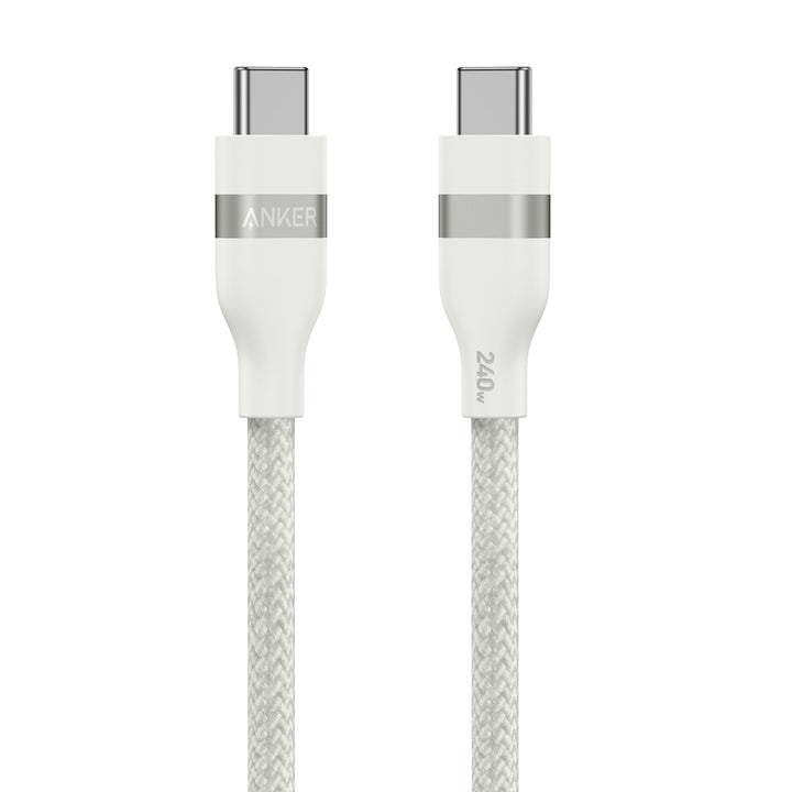 Anker Nano USB C Cable, 240W 3 ft Upcycled - Braided USB C to USB C - Eufy iraq