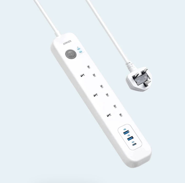 ANKER POWER EXTEND USB - C 3 STRIP - WHITE (A9136K21) سيار شحن - Eufy iraq