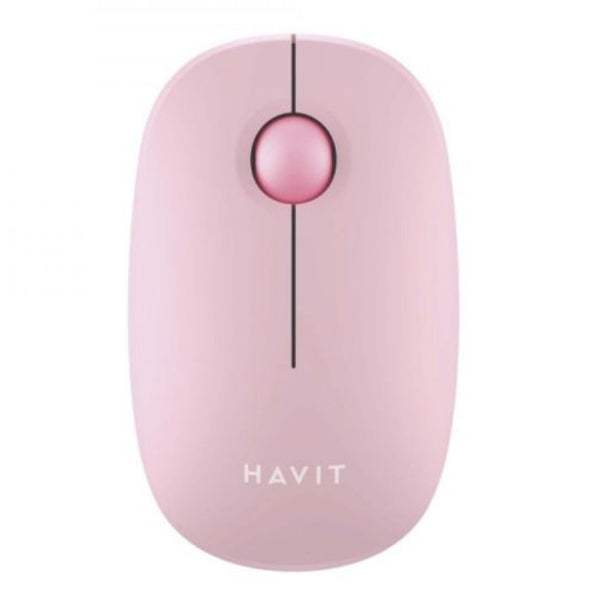 ماوس Havit MS57GT اللاسلكي ( WirelessMouse ) ماوس  2.4GHz  صغير الحجم:  1600DPI ، خفيف الوزن، وتصميم مريح لكلا اليدين