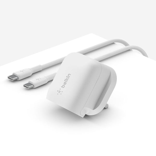 Belkin BOOST Charge USB - C Wall Charger 20W + CABLE USB - C TO USB - C - Eufy iraq