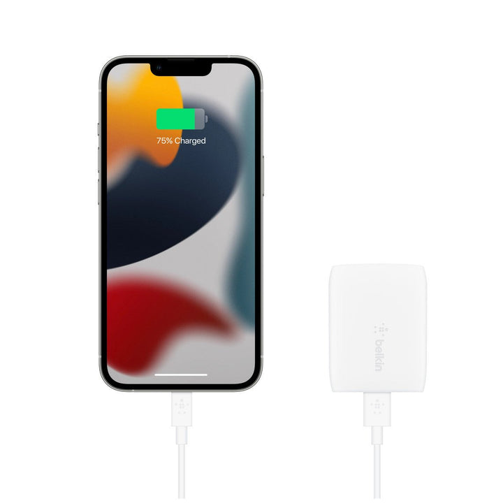 Belkin BOOST Charge USB - C Wall Charger 20W + CABLE USB - C TO USB - C - Eufy iraq
