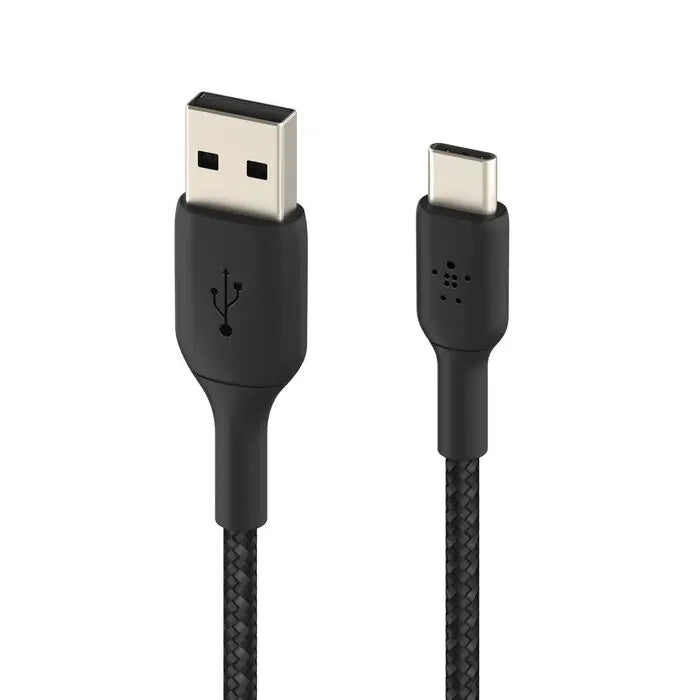 Belkin BoostCharge Braided USB - C to USB - A Cable (3m / 9.8ft, Black) - Eufy iraq