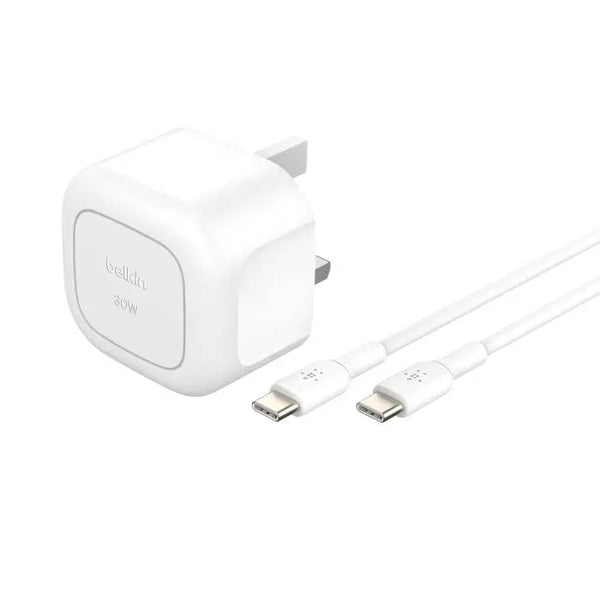 Belkin BoostCharge Compact USB - C Charger 30W + USB - C - Eufy iraq