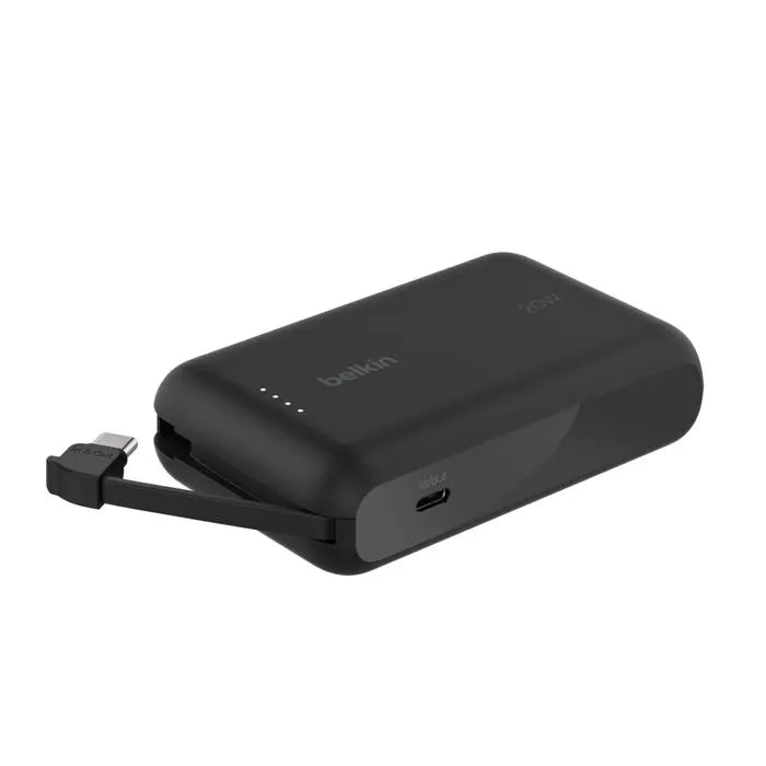 Belkin BoostCharge Power Bank 10K with Integrated Cable - Eufy iraq