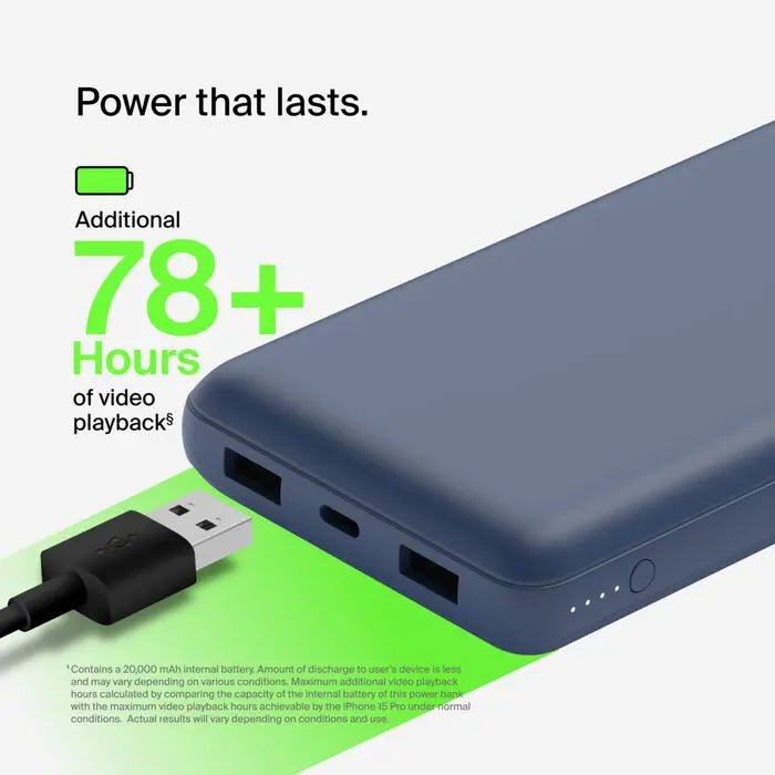 Belkin BoostCharge Power Bank 20K شاحن محمول - Eufy iraq