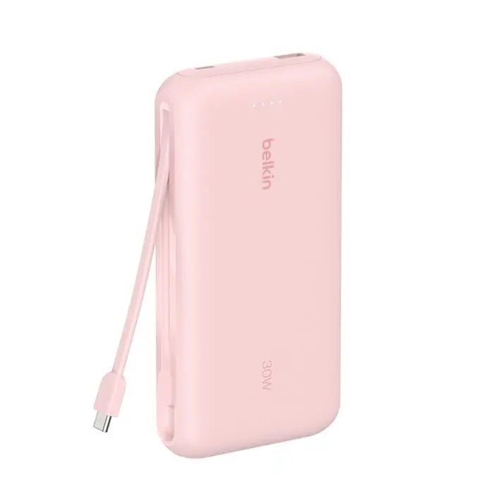 Belkin BoostCharge Power Bank 20K with Integrated Cable - Eufy iraq