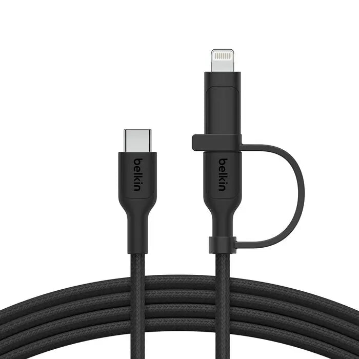 Belkin BoostCharge Pro 2 - in - 1 Cable with USB - C and Lightning Connector - Eufy iraq