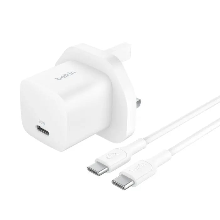 Belkin BoostCharge USB - C Wall Charger 25W + USB - C to USB - C Cable - Eufy iraq