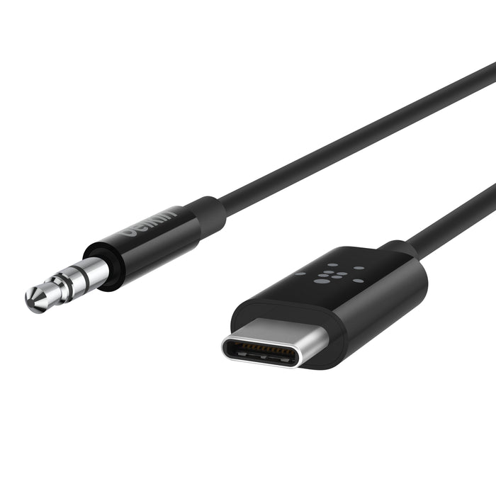 Belkin RockStar 3.5 mm Audio Cable With USB - C Connector, 90cm - Eufy iraq
