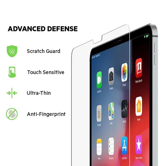 Belkin ScreenForce TemperedGlass Screen Protector for iPad Pro 12.9 شاشة حماية ايباد برو - Eufy iraq