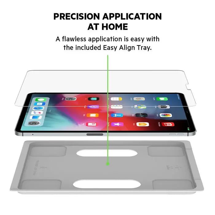 Belkin ScreenForce TemperedGlass Screen Protector for iPad Pro 12.9 شاشة حماية ايباد برو - Eufy iraq