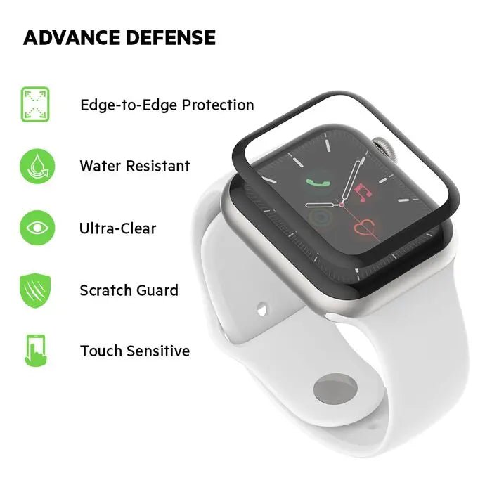BELKIN ScreenForce TrueClear Curve Screen Protector for Apple Watch Series 6/SE/5/4 (44mm) - Eufy iraq