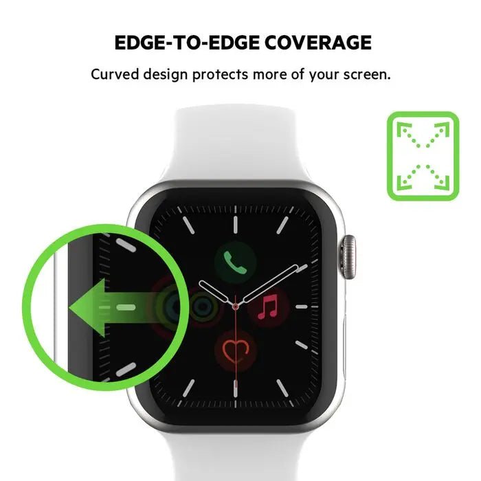 BELKIN ScreenForce TrueClear Curve Screen Protector for Apple Watch Series 6/SE/5/4 (44mm) - Eufy iraq