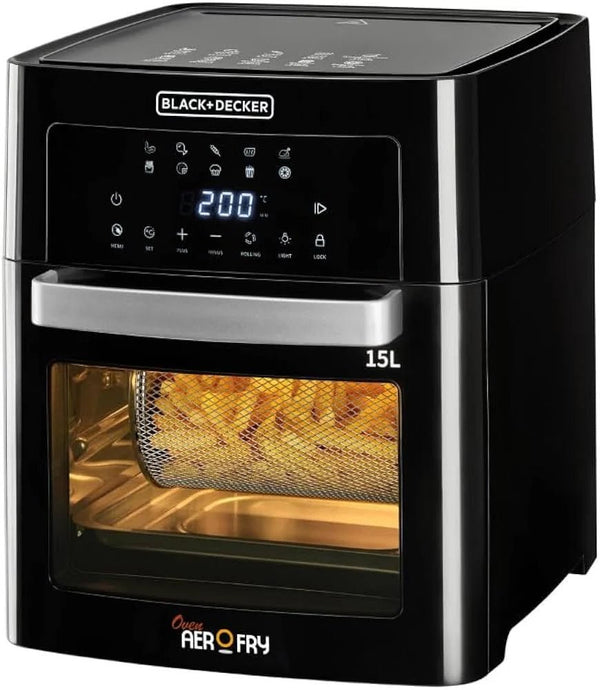 Black & Decker 15L Digital Air Fryer Oven, 1700W - Eufy iraq