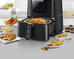 Black&Decker AF700 - B5 Air Fryer 4.3L black (قلاية) - Eufy iraq
