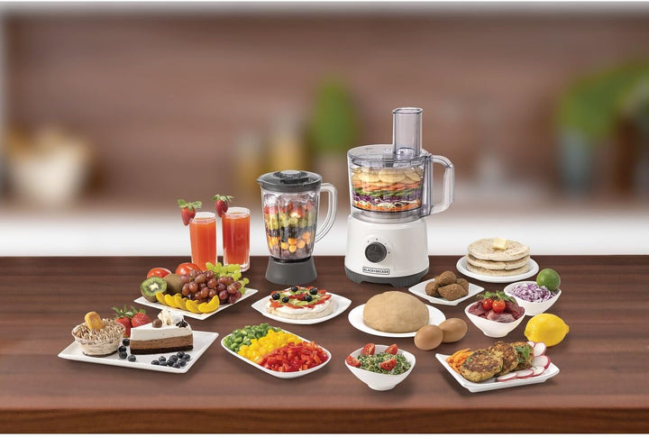 BLACK+DECKER FX822 - B5 Food Processor, 800W, 24 Functions with 2L Bowl, 1.5L Blender Jar - Eufy iraq