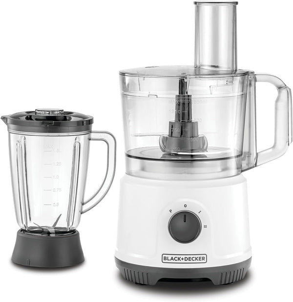 BLACK+DECKER FX822 - B5 Food Processor, 800W, 24 Functions with 2L Bowl, 1.5L Blender Jar - Eufy iraq