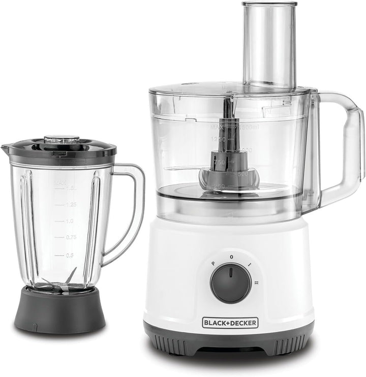 BLACK+DECKER FX822 - B5 Food Processor, 800W, 24 Functions with 2L Bowl, 1.5L Blender Jar - Eufy iraq