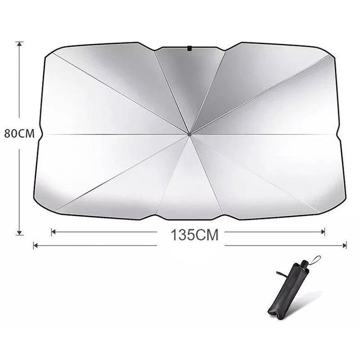 Car Windshield Umbrella - Black - Eufy iraq