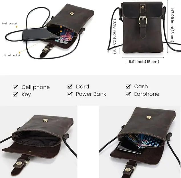 COTECI Elegant Mini Two - Color Shoulder Bag حقيبة كتف صغيرة - Eufy iraq