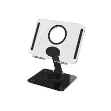 Green Lion Transparent Tablet Stand Black ستان تابلت و ايباد