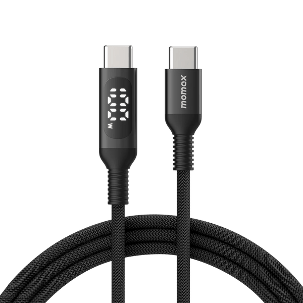 Elitelink USB - C to C PD100W USB - C To USB - C with LED display (1.2M)كيبل بمنفذين تايب سي - Eufy iraq