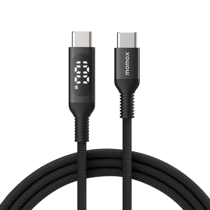 Elitelink USB - C to C PD100W USB - C To USB - C with LED display (1.2M)كيبل بمنفذين تايب سي - Eufy iraq